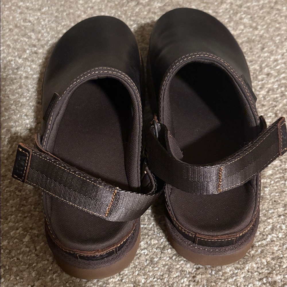 Ugg Leather Clogs With Adjustable Back Strap. Wom… - image 2